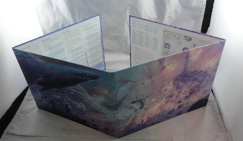 Dungeons & Dragons 5th Ed 5E DM's Spelljammer Dungeon Master's Screen 4-Panel