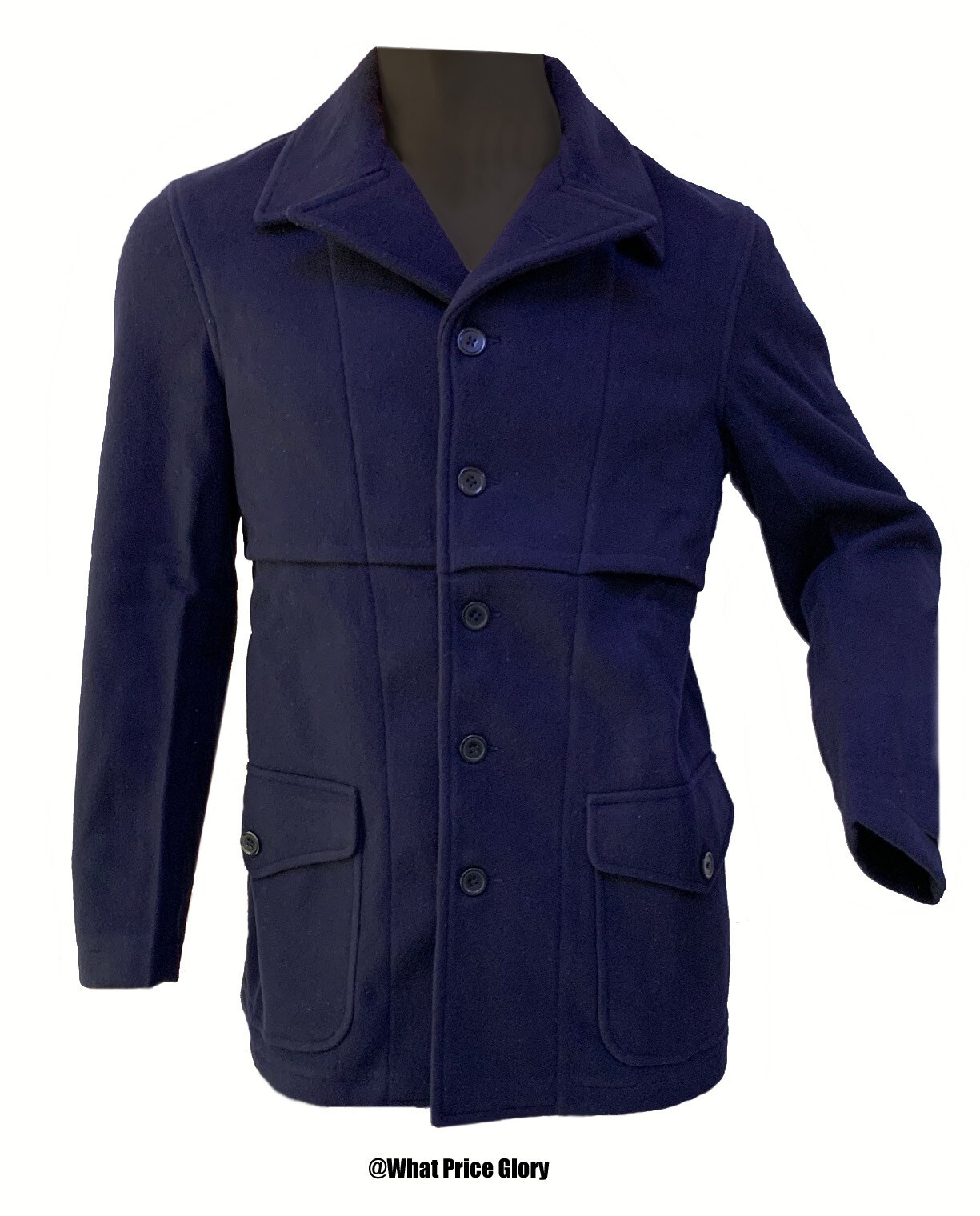 Civilian Conservation Corps CCC Blue Wool Jacket
