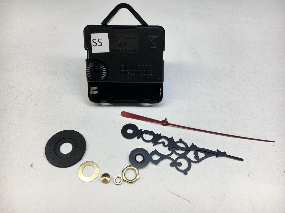 Battery Clock Movement Medium Shaft Quiet Continuous Sweep