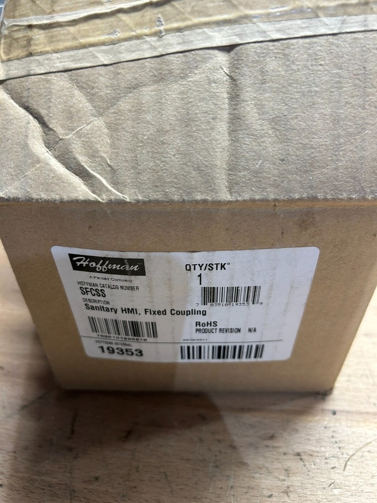 New Hoffman Sanitary HMI Fixed Coupling SFCSS