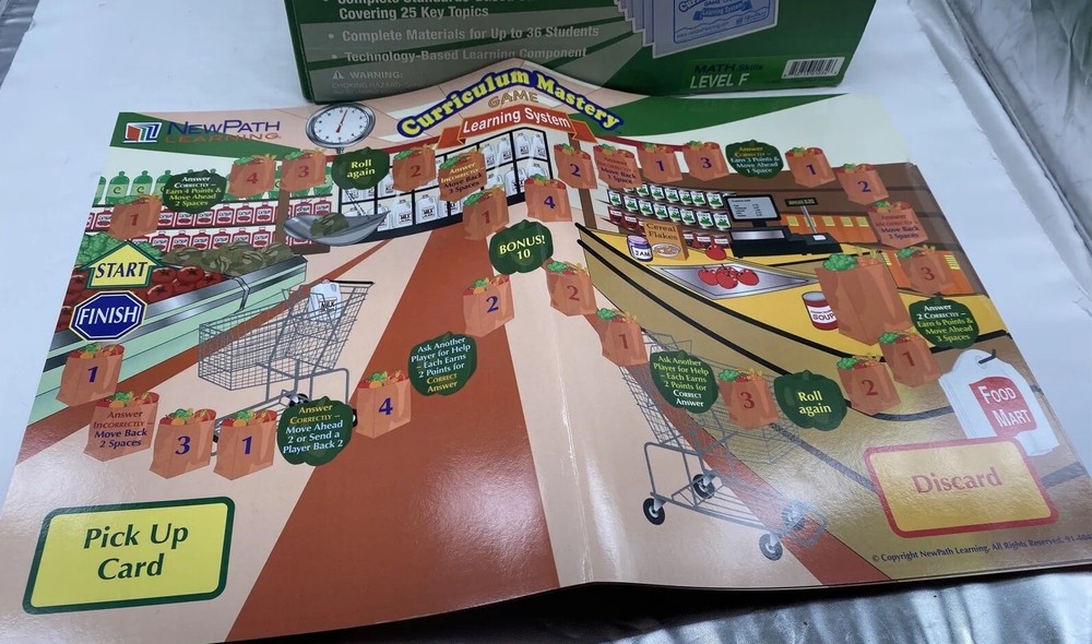 New Path Learning Curriculum Mastery Game Learning System Mathematics Grade 6