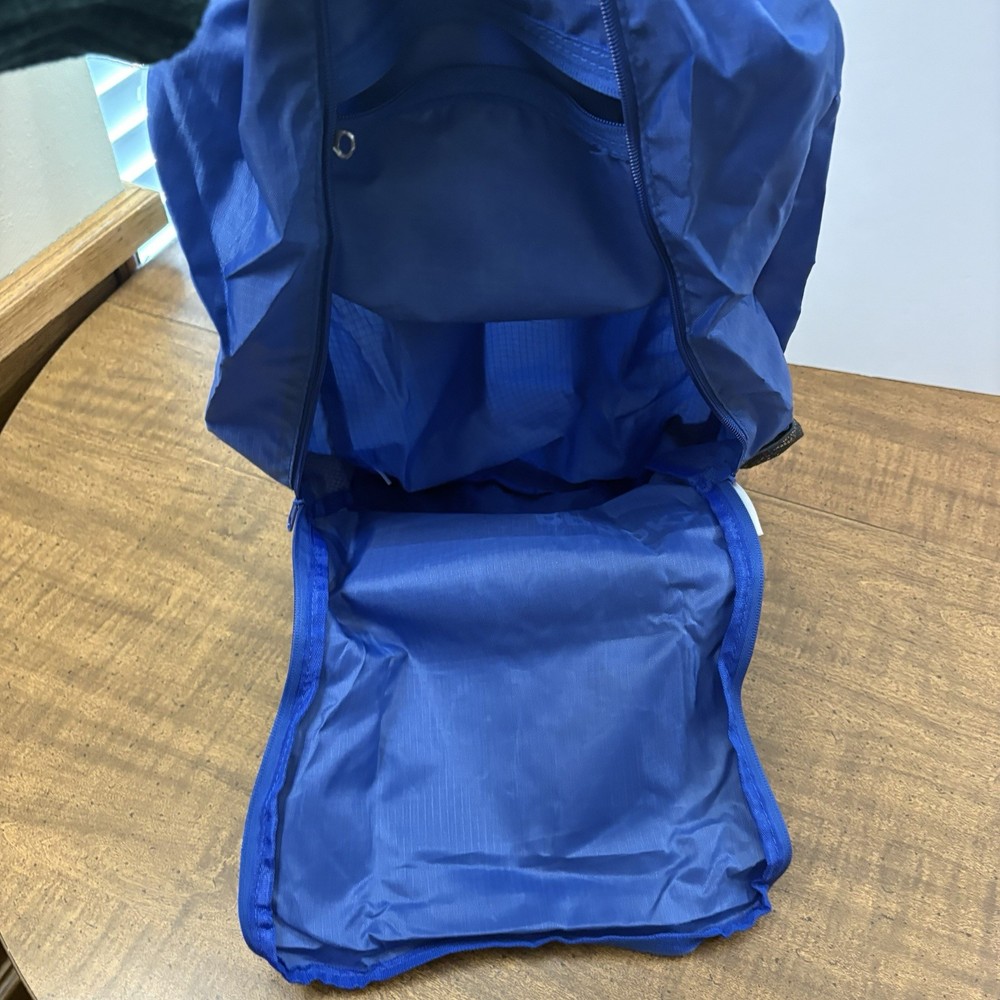 BROOKS Unisex Blue BACKPACK Packable Lightweight