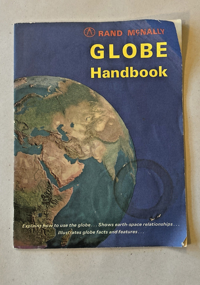 Rand McNally ~ Globe Handbook ~ 1964