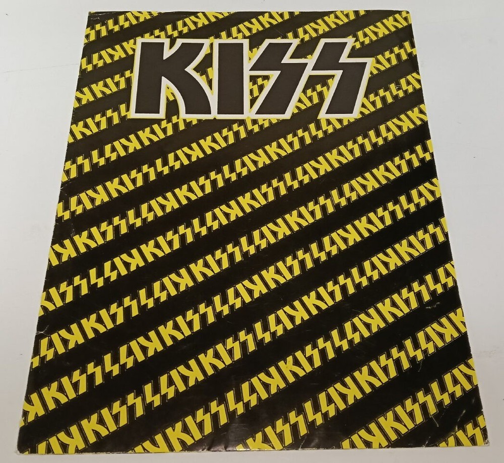 Kiss 1975 Original Dressed To Kill Press Kit Folder Promo