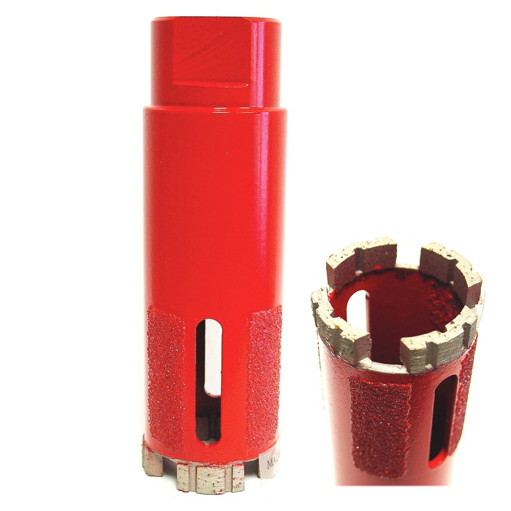 1” Laser Welded Granite Marble Diamond Core Drill Bit w/ Side Protection
