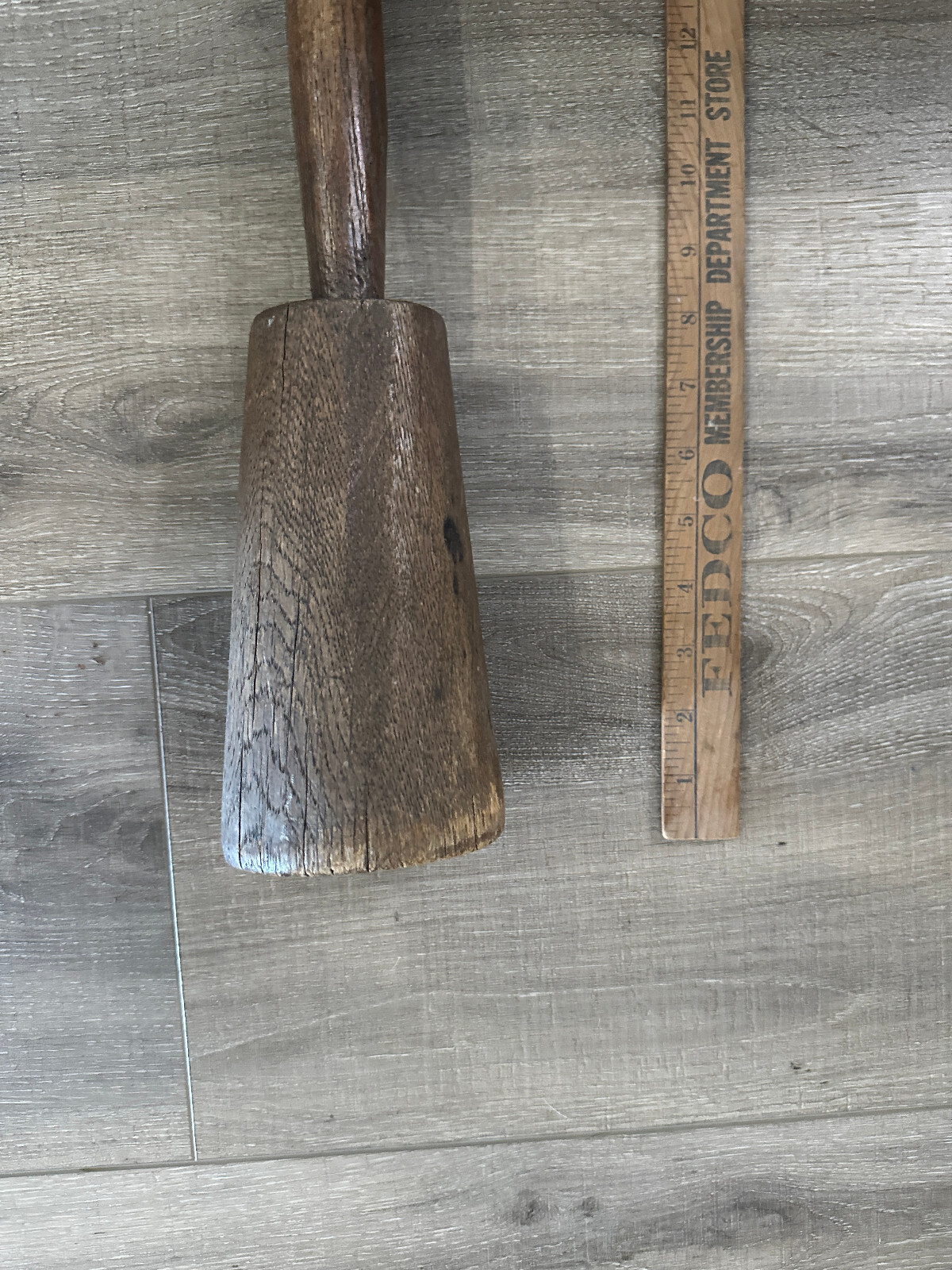 Lot of 7 vintage tools farm antique wooden tongs pliers scythe hooker plunger