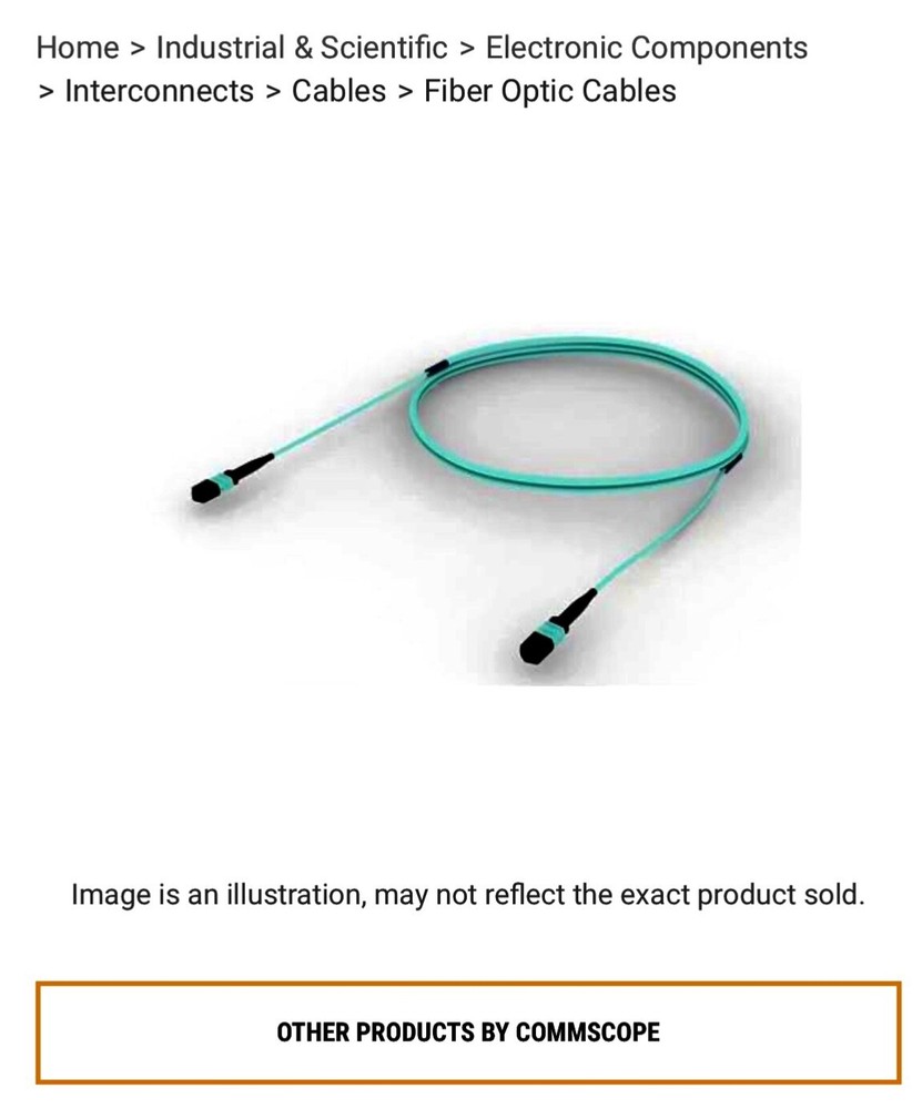 COMMSCOPE FGXMPMPAD-MBF054 Fiber Optic Trunk Cable.