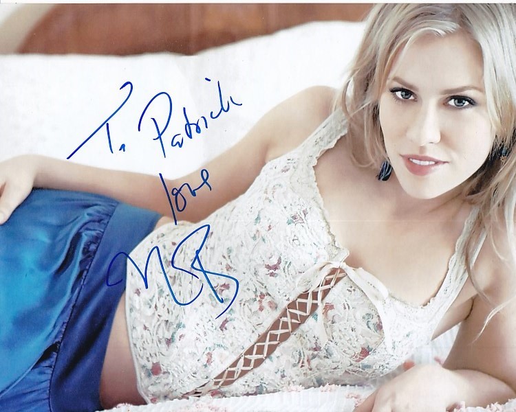 NATASHA BEDINGFIELD Autographed Signed 8x10 Photograph - To Patrick