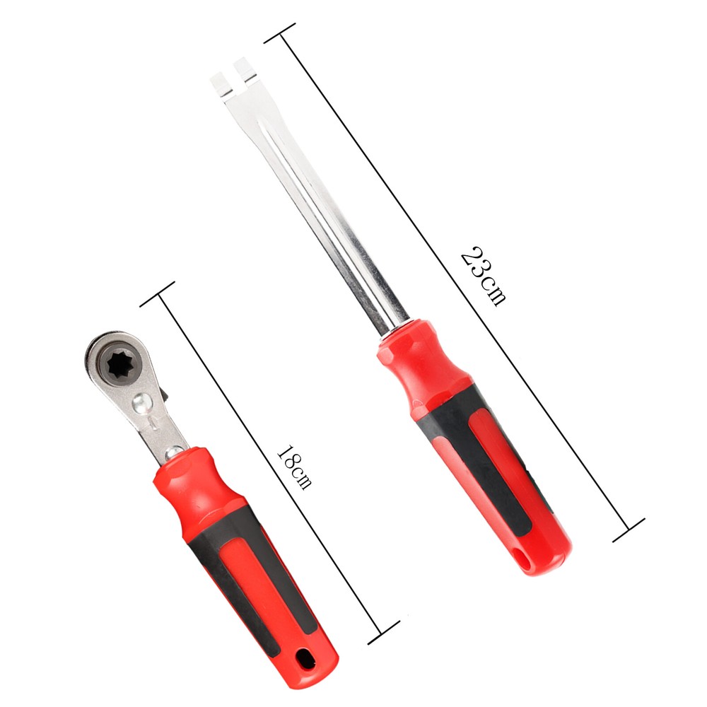 Automatic Slack Adjuster Release Hand Tool Set Adjust 5/16"Ratchet Wrench Brake.