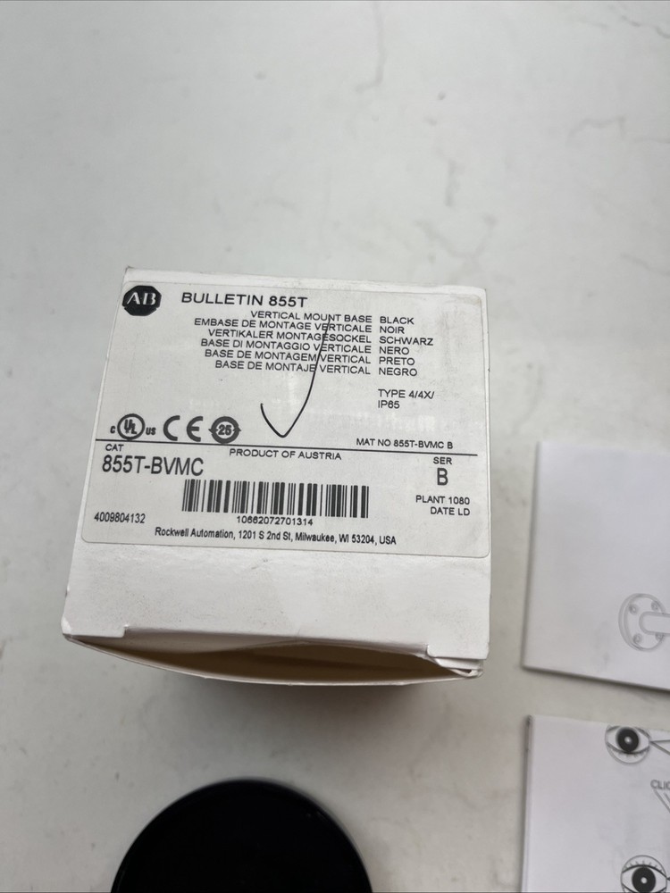 ALLEN BRADLEY 855T-BVMC / 855TBVMC (IN BOX)