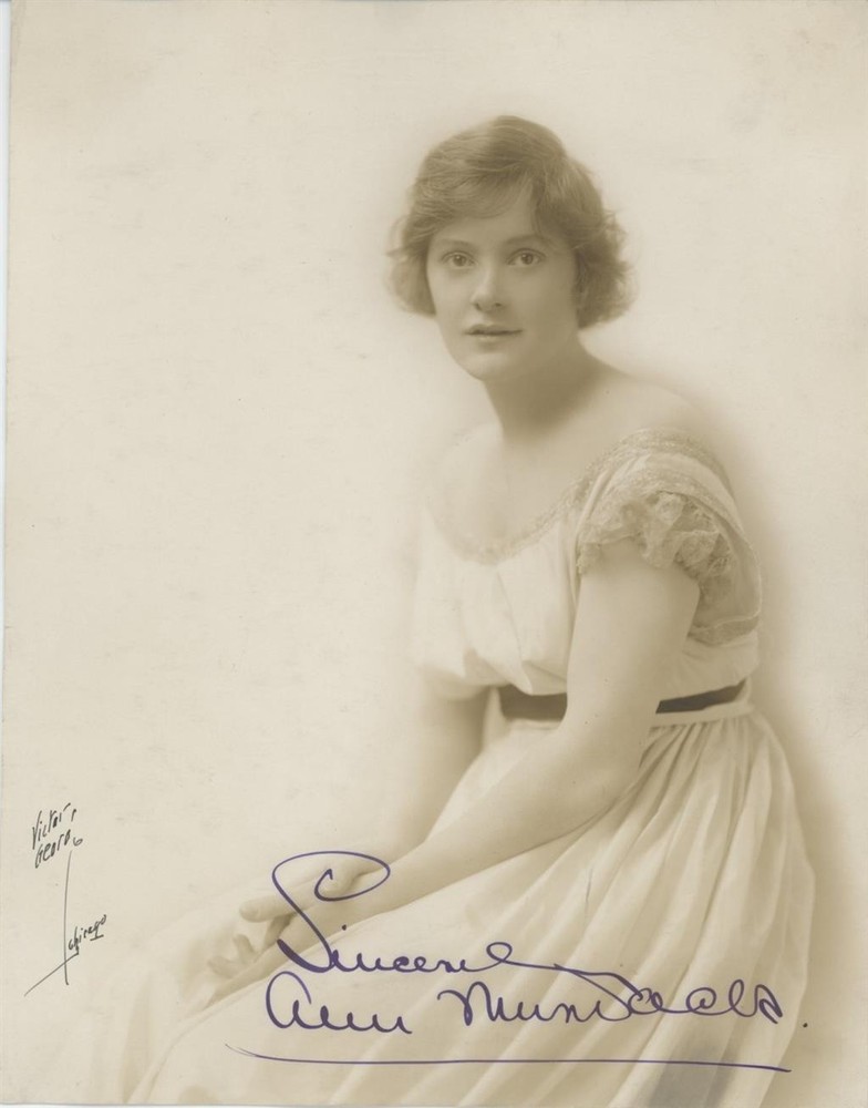 Ann Murdock-Vintage Signed Photograph