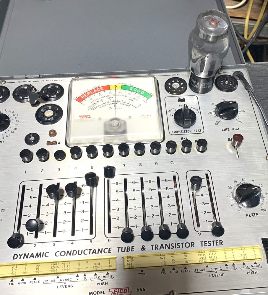 EICO 666 tube tester