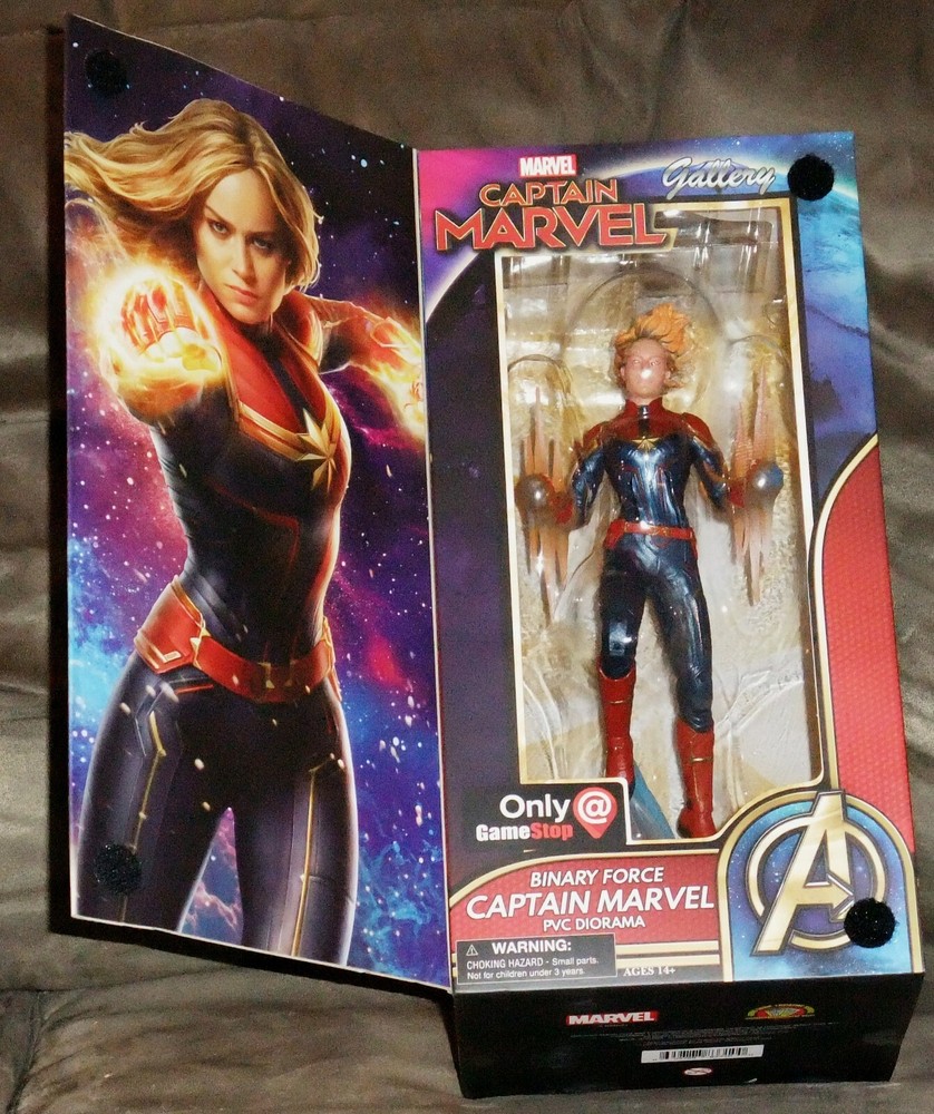Gallery Marvel Binary Force Captain Marvel PVC Diorama GS Exc. NIB
