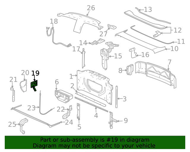 Genuine GM Support 88980422