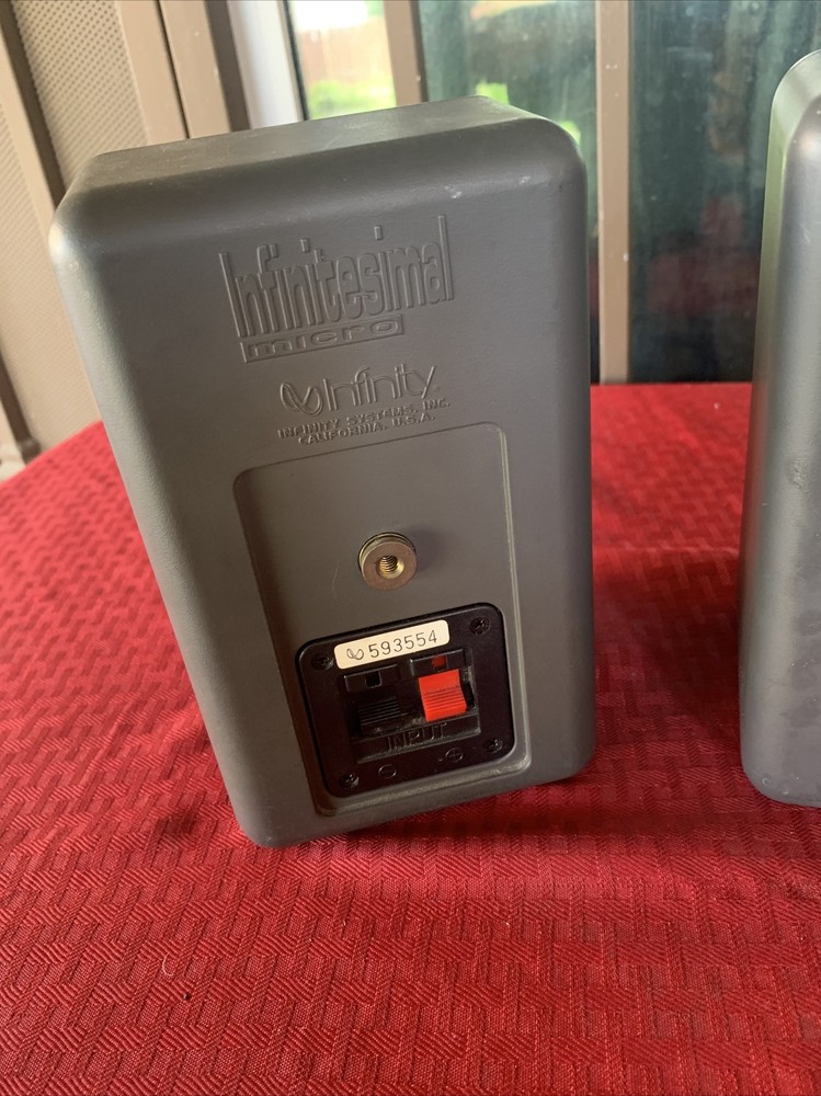 Infinity Infinitesimal Micro Satellite Speakers 2 Speakers