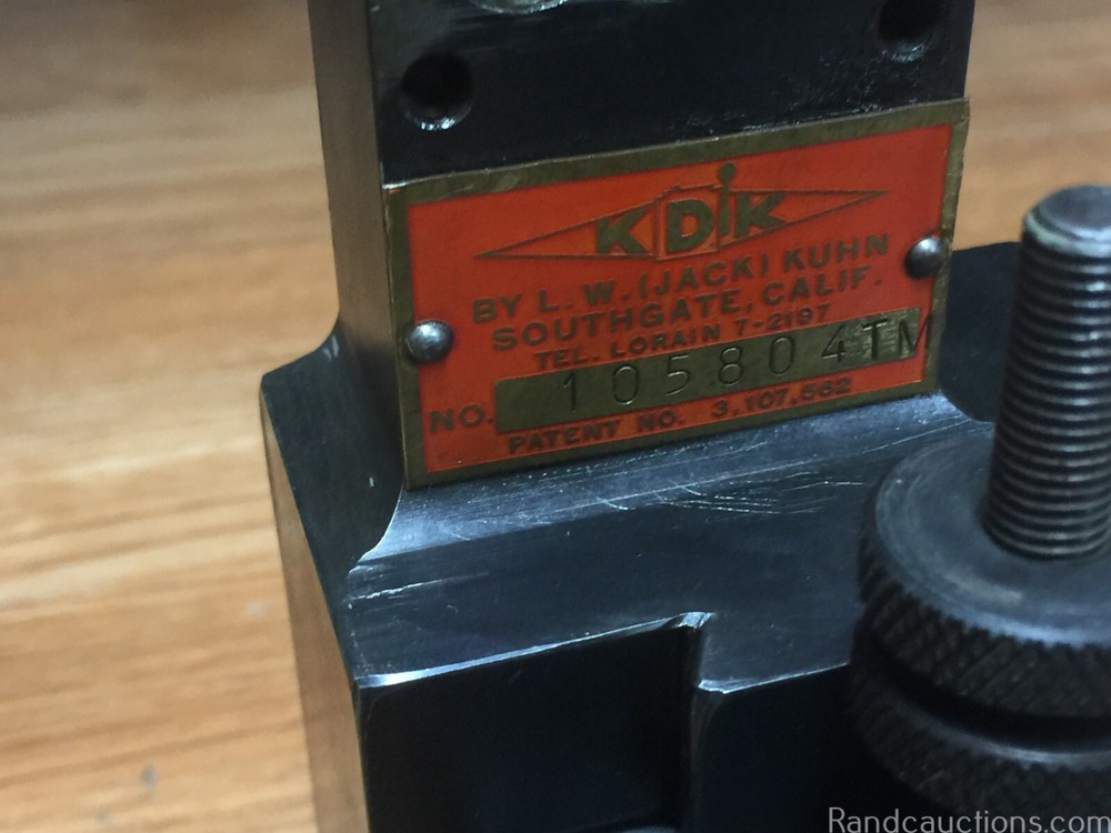RARE KDK TOOL MAKER / TRACER / OTHER QUICK CHANGE TOOL HOLDER