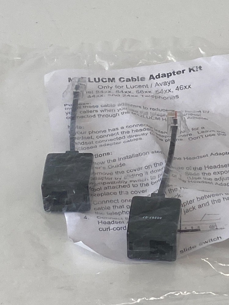 PP20: Plantronics 61639-01 KIT CABLE ADAPTER