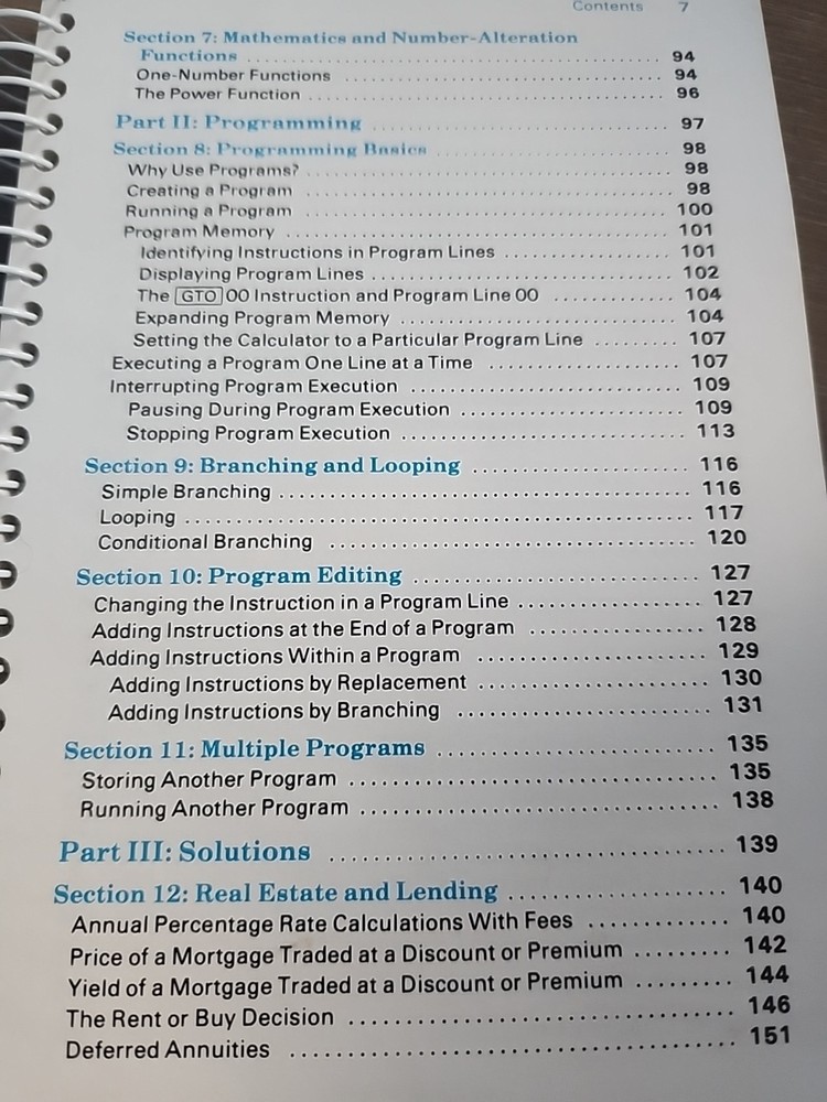 Hewlett Packard HP-12C Owner's Handbook And Problem-Solving Guide 4/86