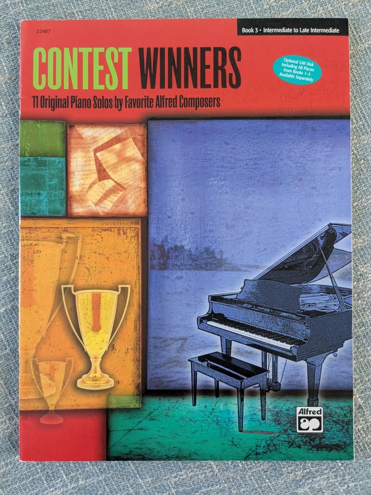 Contest Winners Book 3  Intermediate to Late Intermediate  Solos