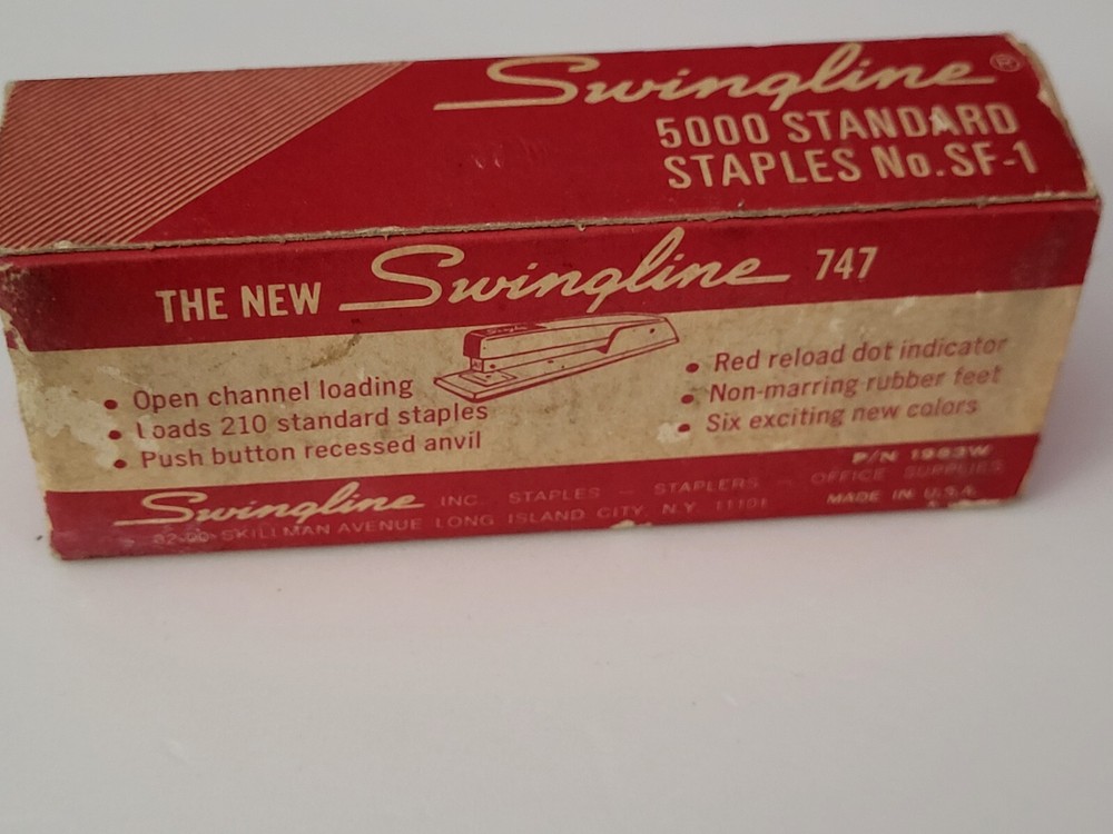 Swingline SF 1 Staples Open Box