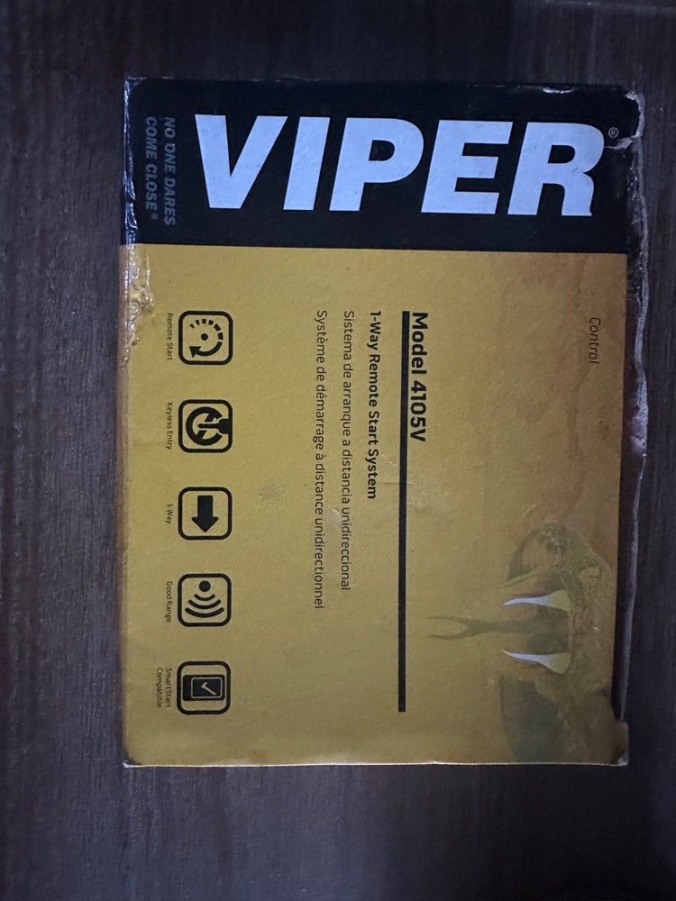 Viper 4105V 1-way Remote Start System