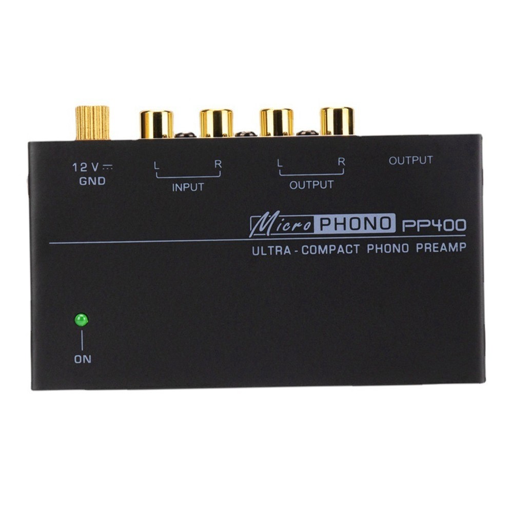 PP400 Ultra Compact Phono Preamplifier Preamplifier with RCA Interface 7508