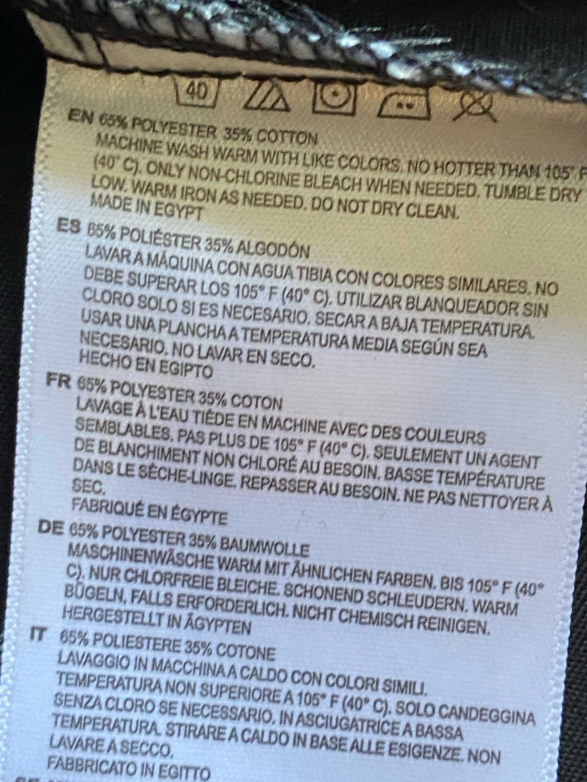 Chef Works KCBL Black Short Sleeve Cook Shirt Mens Size S