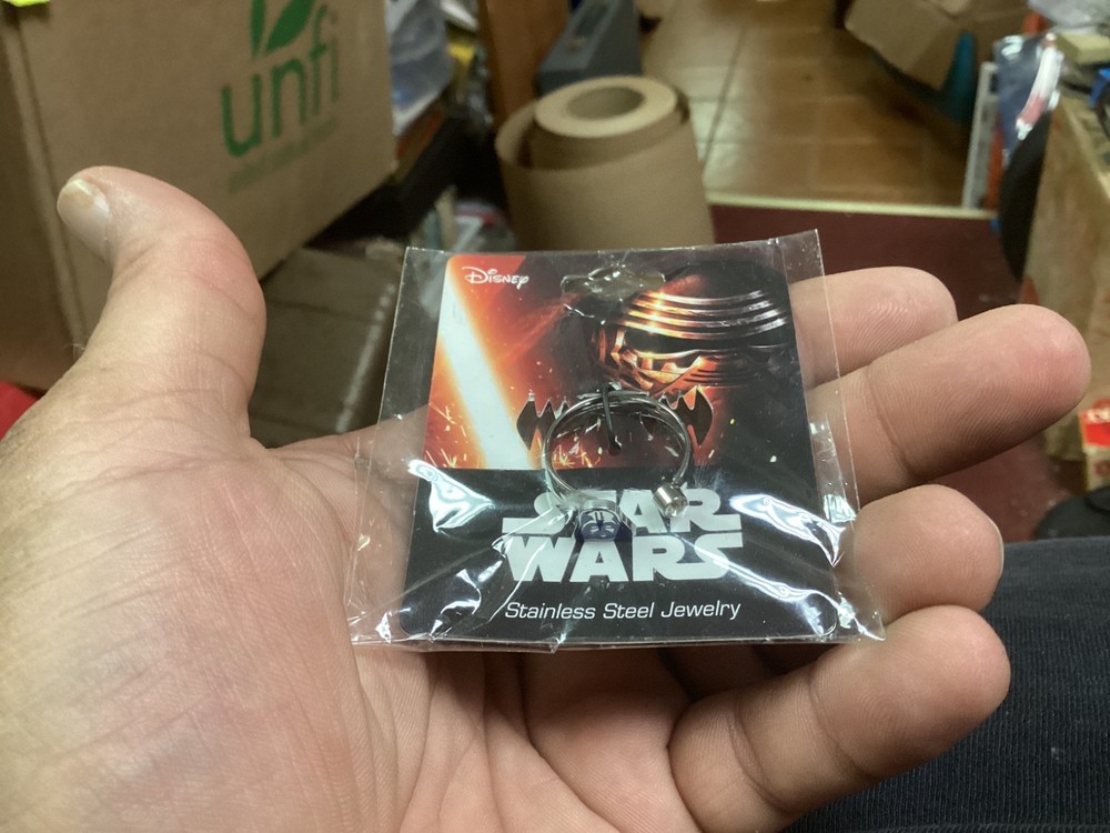 Disney Star Wars Darth Vader Ring Size 8