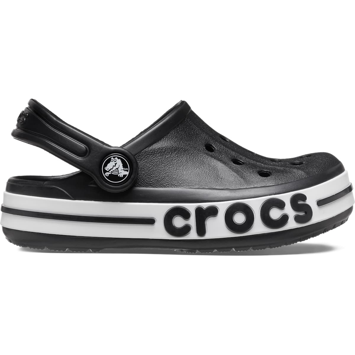 Crocs Kids Bayaband Clog – Lightweight, Waterproof, Secure Fit, Slip-On Shoes