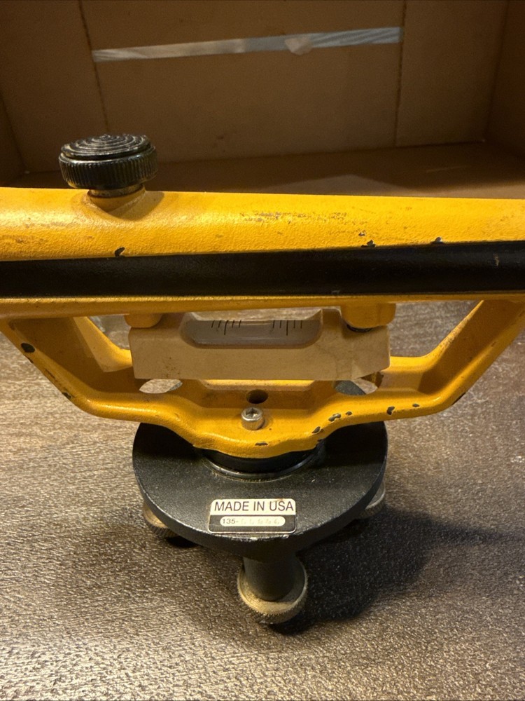 Berger Instruments Surveying Transit Bubble Level Survey Equipment Unknown Model