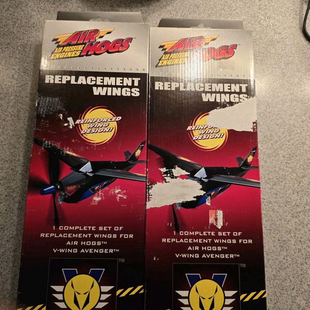 Air Hogs Replacement Wings for V-Wing Avenger - 2 Sets - New