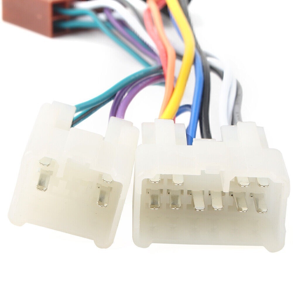 Fit Toyota ISO Wiring Harness Stereo Radio Plug Lead Loom Connector Adaptor