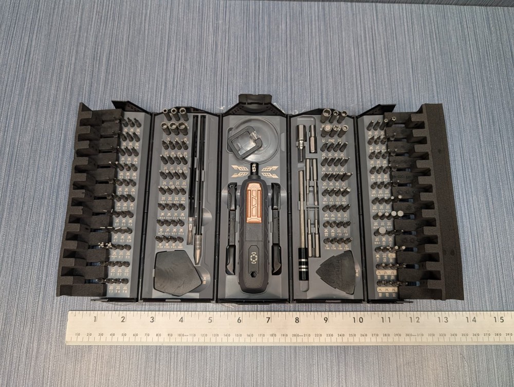 "Manual Drive" JAKEMY 180 in 1 Precision Screwdriver Set Computer Tech Tool