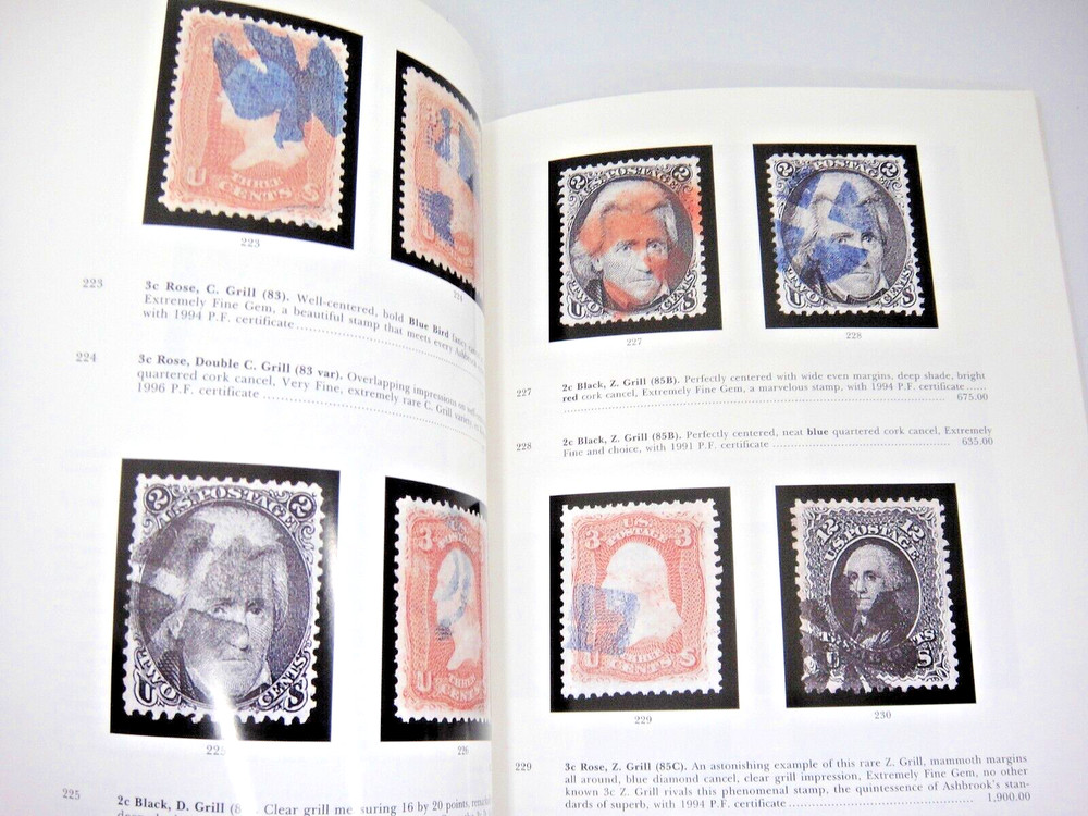 Siegel Auction Catalog Vernon Morris Collection Classic US Stamps 1997