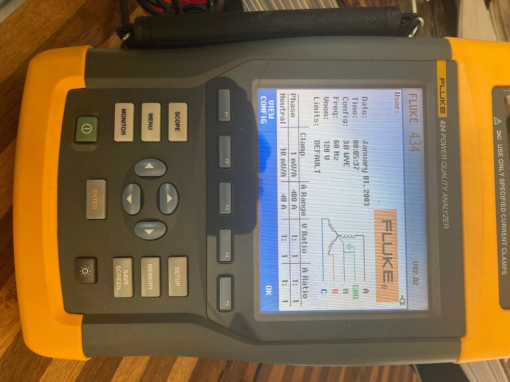 fluke power quality analyzer
