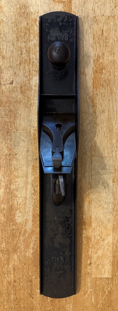 Stanley No 8 Bailey Jointer Plane Type 9 (1902-07) Smooth Bottom Serviced-Sharp