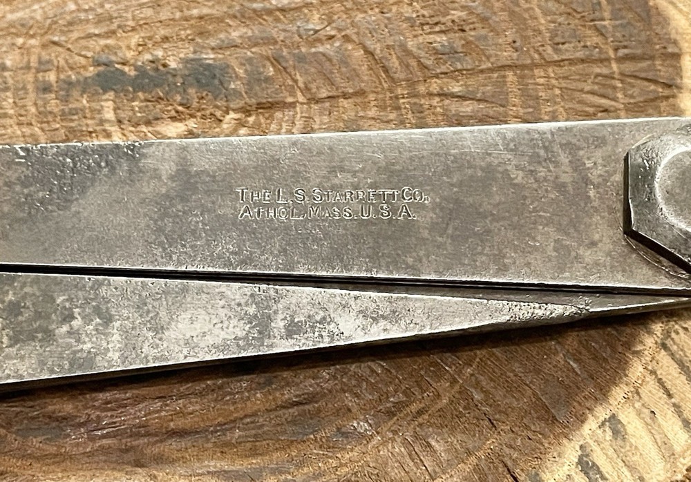 Starrett Rare Combination Inside / Outside / Divider Calipers - USA