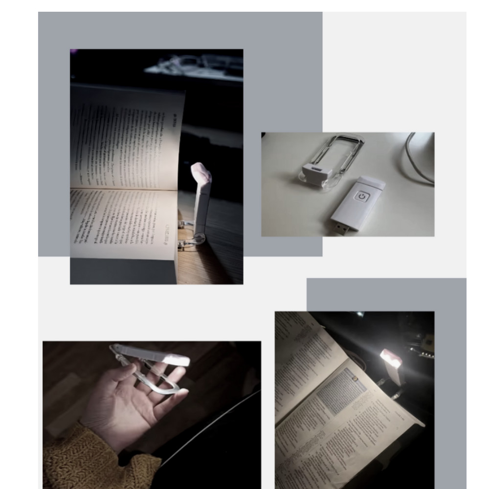 Reading Light Book Light Rechargeable LED
