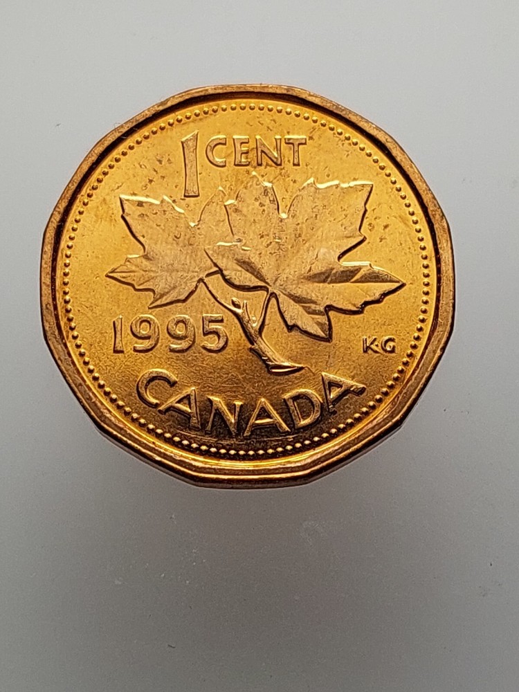 Canada 1 Cent 1995 Coin Elizabeth II E482
