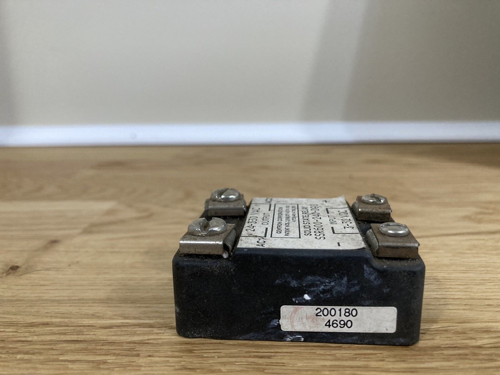 Gentron SSR600240D25 Solid State Relay 3-32VDC Input, 240VAC Output
