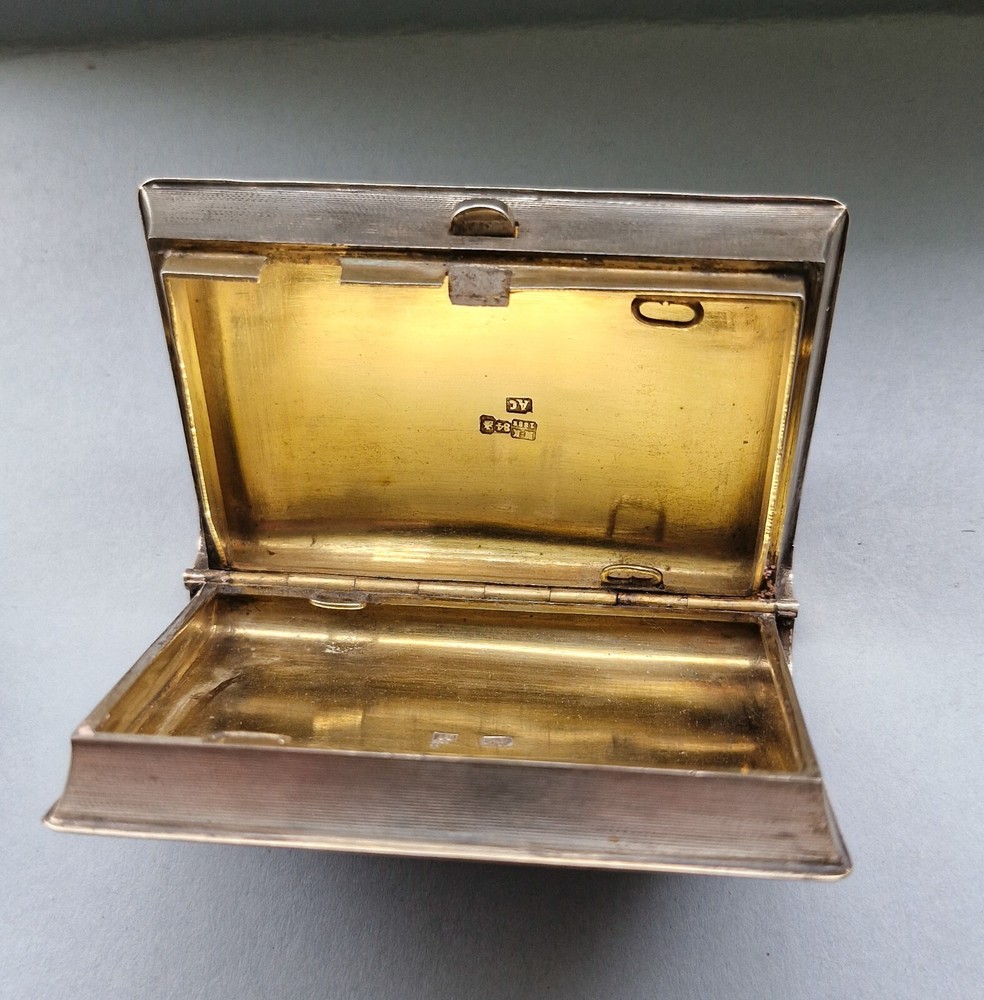 Exceptional antique Russian solid silver cigarette box, Moscow 1882