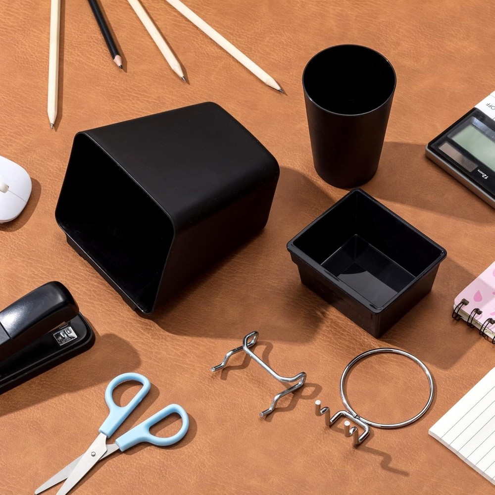 Multi-Functional 12-Piece Pegboard Storage Set: Baskets, Hooks for Every Task