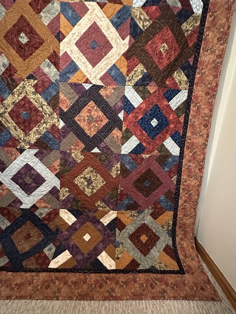 Handmade Patchwork Cotton Quilt