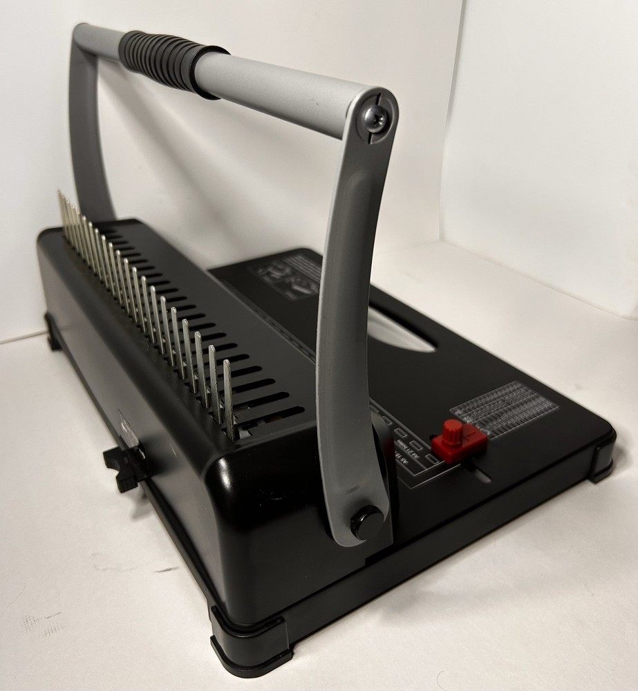 Tianse Binding Machine 21-Holes, 450 Sheets Comb Binder Book Maker
