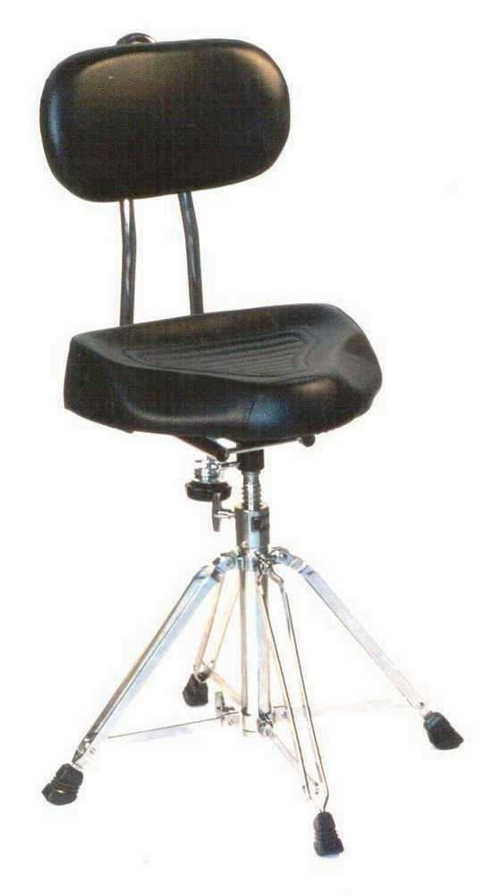 Saddle Seat with Back Rest Drum Stool by DXP