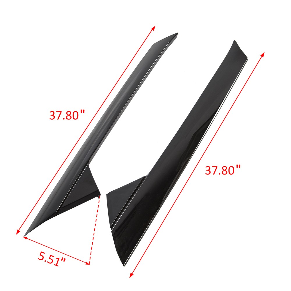 Left & Right Side Windshield A Pillar Molding Trim Fit For 2011-19 Ford Explorer