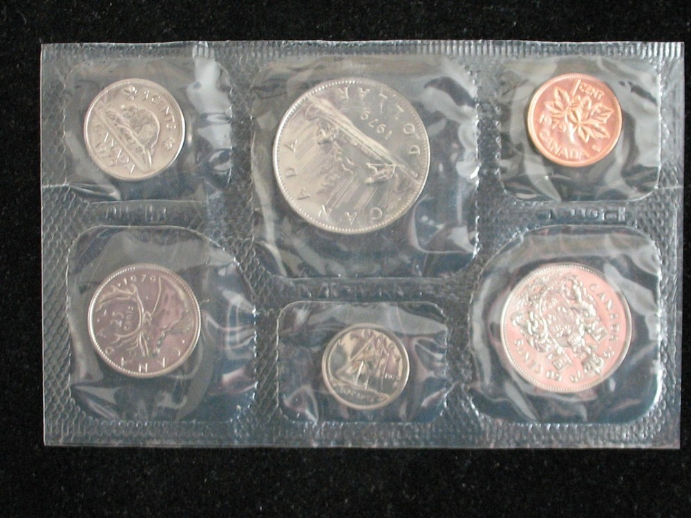 1979 CANADA PROOFLIKE MINT SET * WITH ORIGINAL MINT PACKAGING *