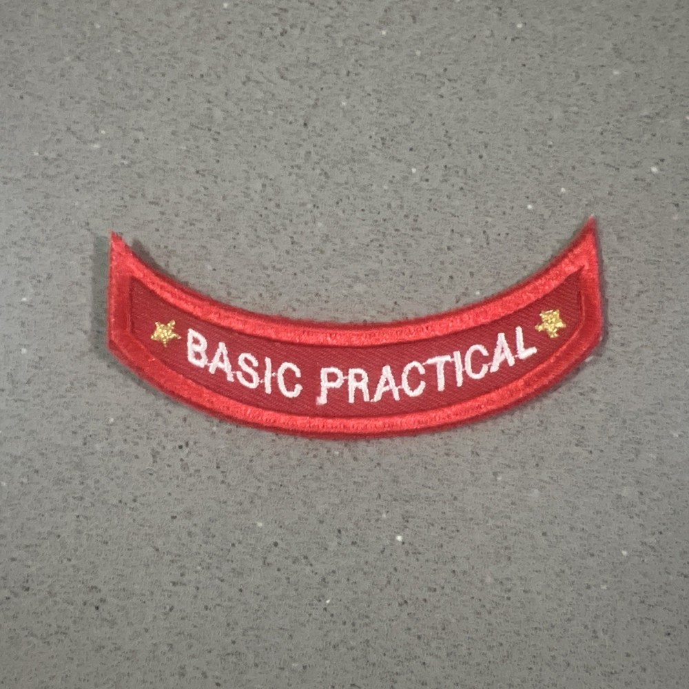 NRA Basic Practical Qualification Rocker Patch