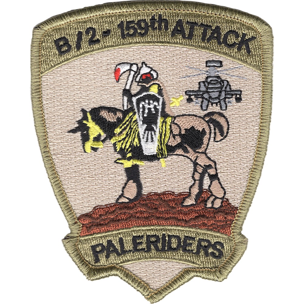 2nd Squadron 159th Aviation Attack Recon Battalion B Company Patch