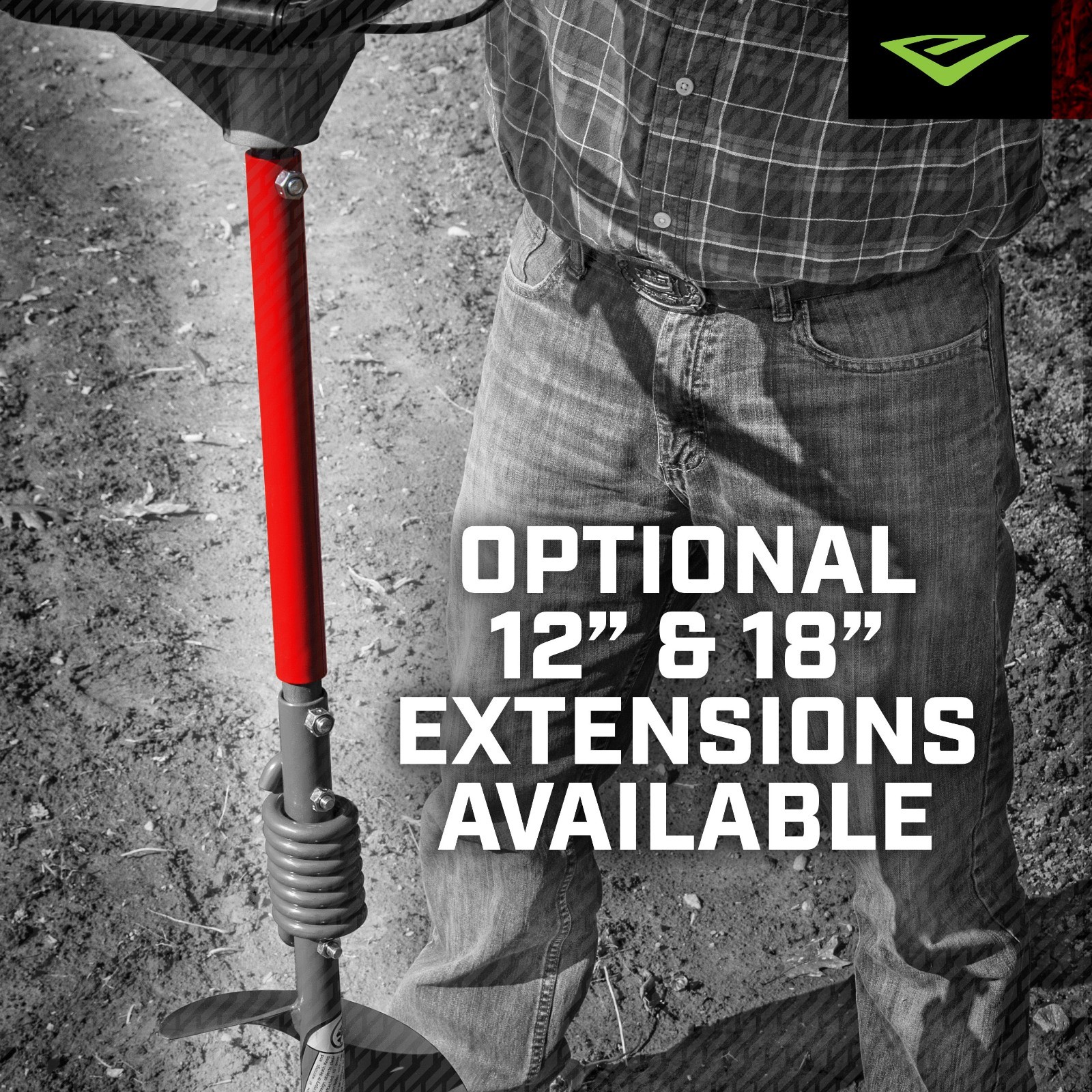 Earthquake® 4-Inch General Purpose Earth Auger Bit